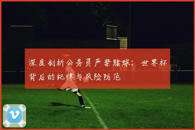 深度剖析公务员严禁赌球:世界杯背后的纪律与风险防范